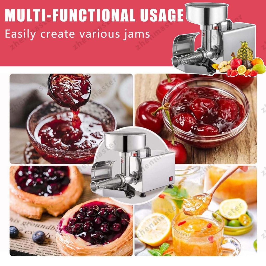 450W Stainless Steel Electric Tomato Strainer and Sauce Maker J1906