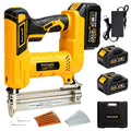 Cordless Brad Nailer 2-in-1 18 Gauge Electric Nail Gun Kit V88327