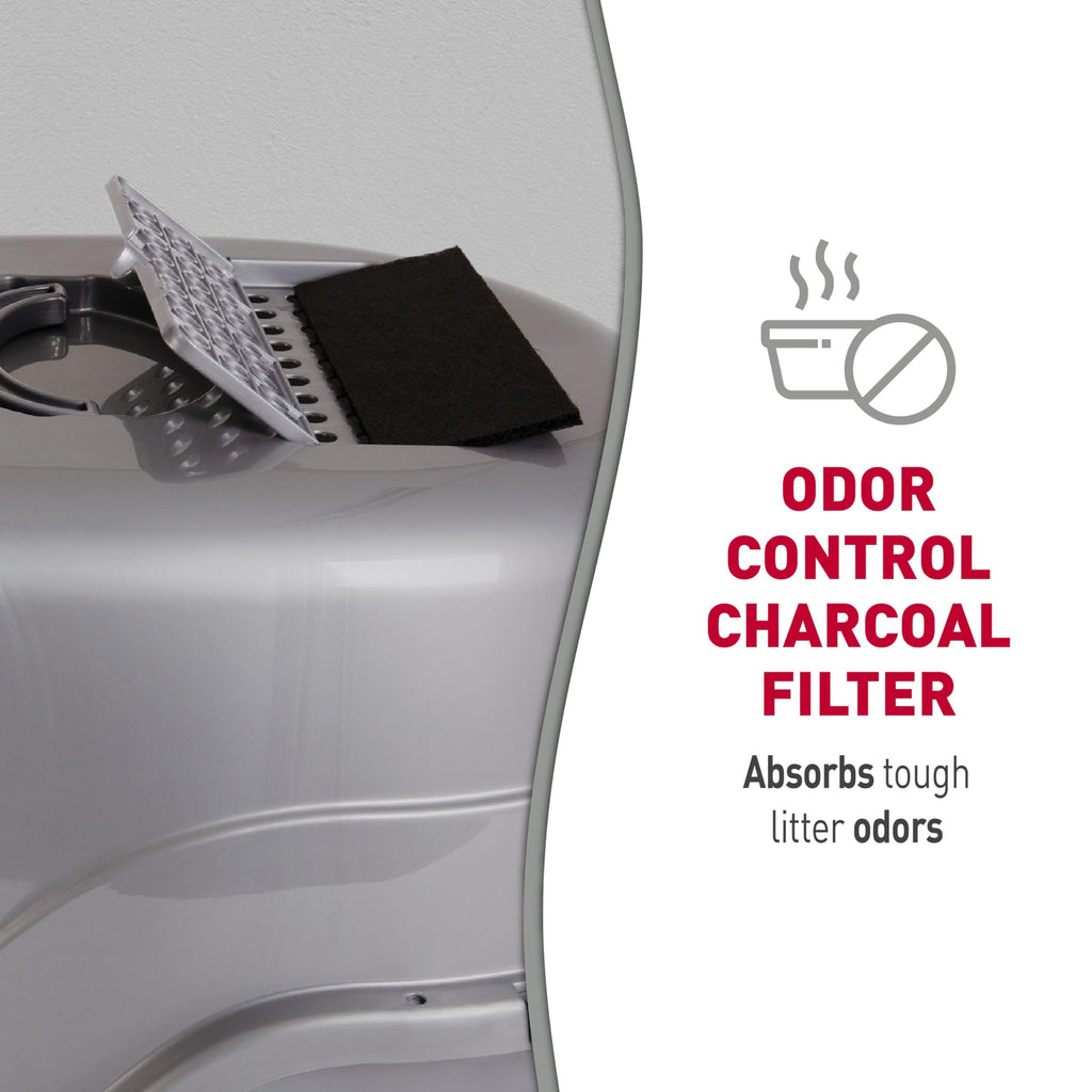 Hooded Flip Top Cat Litter Box with Charcoal Filter I2501