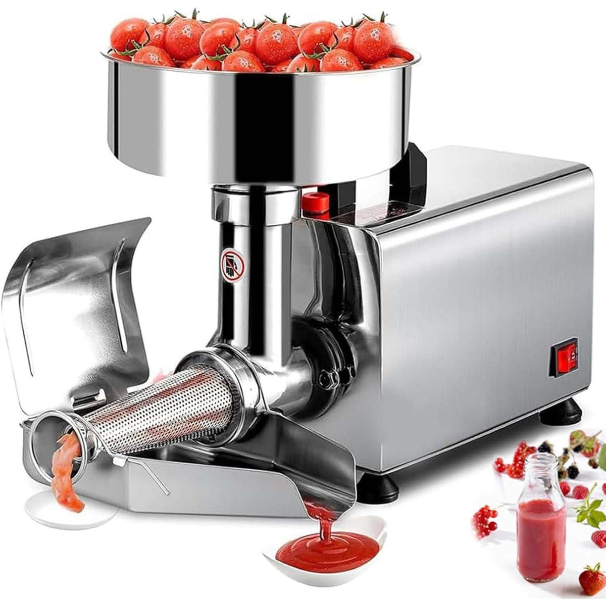 450W Stainless Steel Electric Tomato Strainer and Sauce Maker J1906