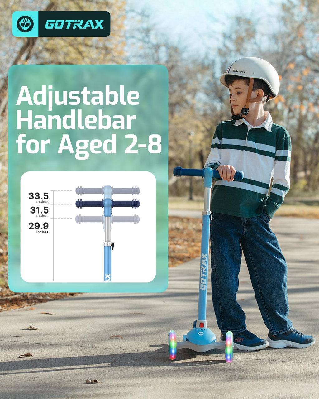 Kids 3 Wheels Kick Scooter P8874