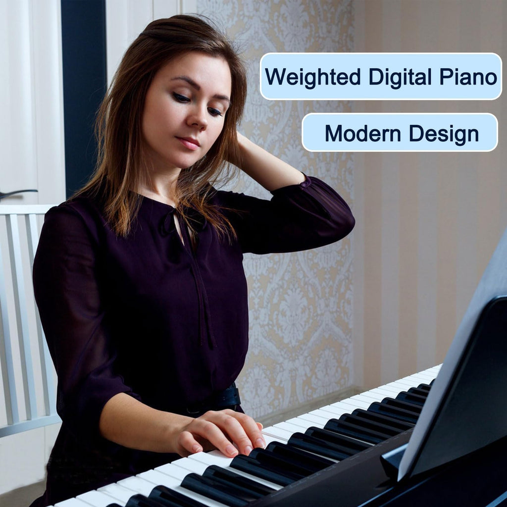 88 Key Semi Weighted Digital Piano with Stand B573