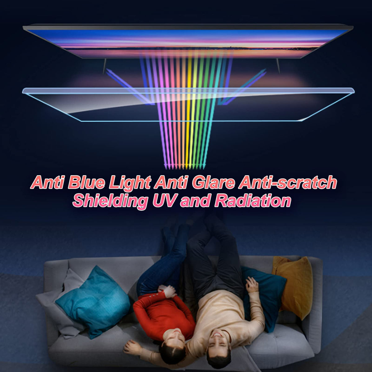 Anti-Glare Screen Protector for 40/42/43 Inch TV R688