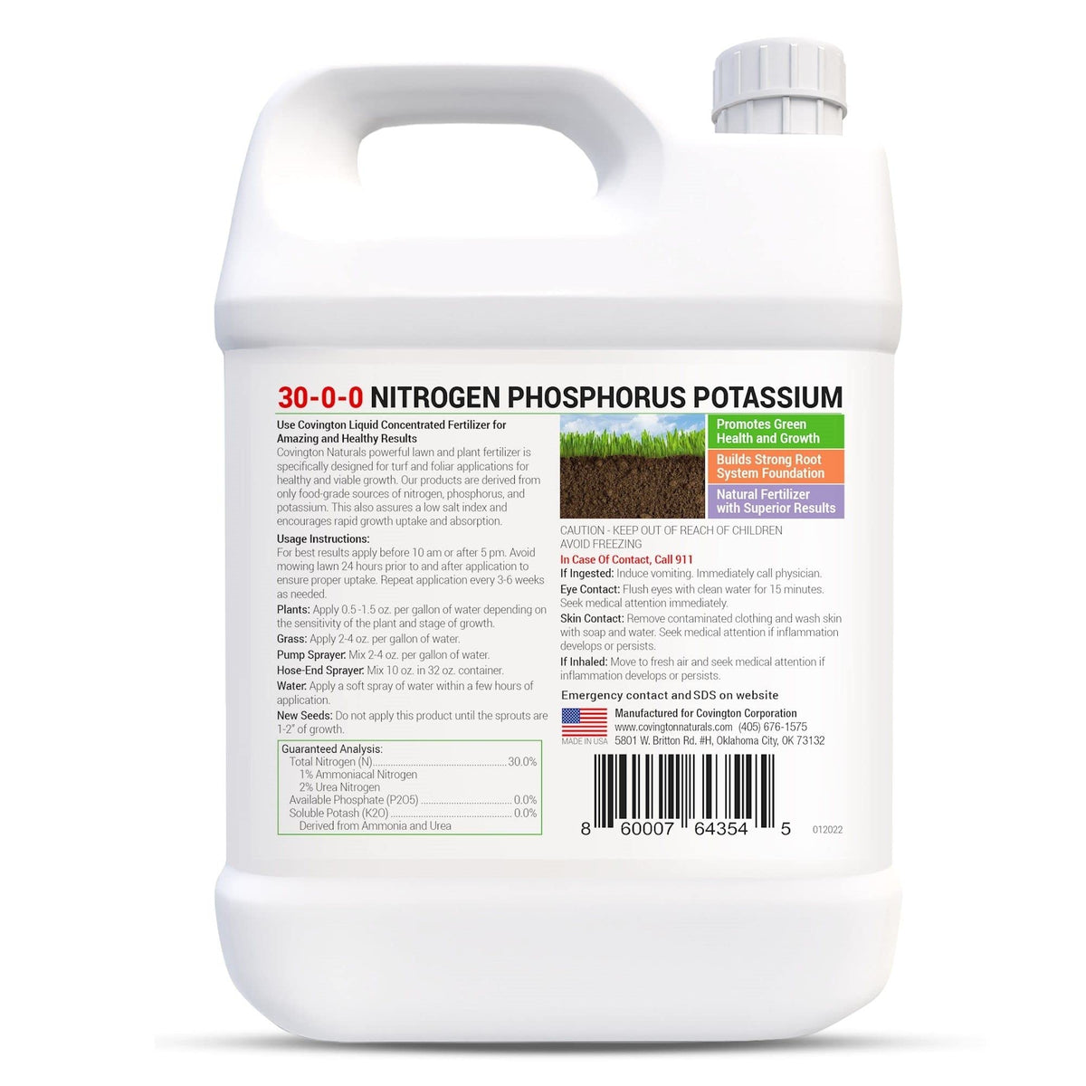 30-0-0 NPK Liquid Fertilizer 32oz C23435