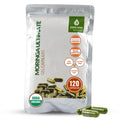 Organic Moringa Leaf Powder Vegan Capsules I85307