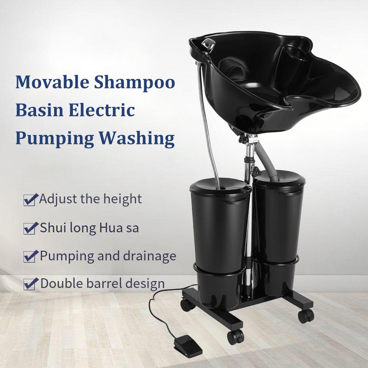 Portable Hair Washing Basin with Electric Pump M961