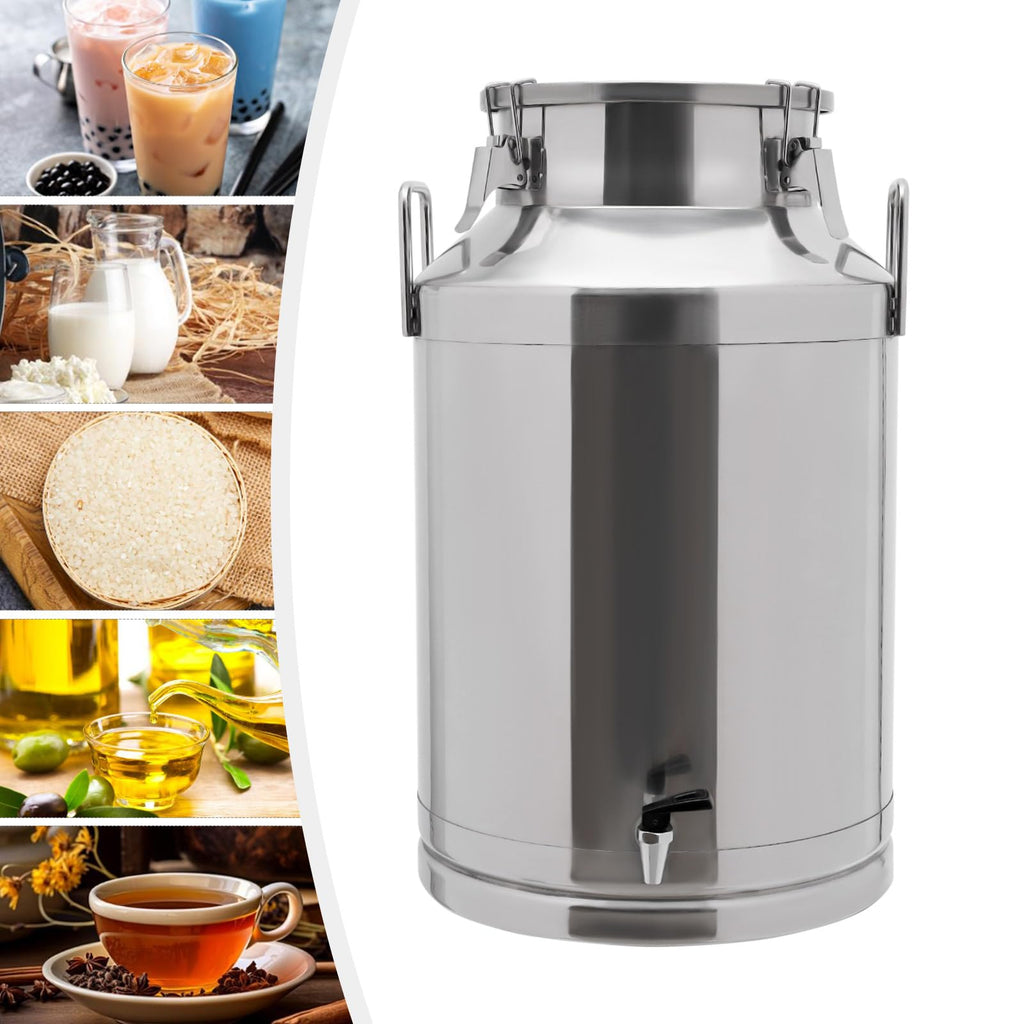 60L Stainless Steel Milk Can with Faucet Y921