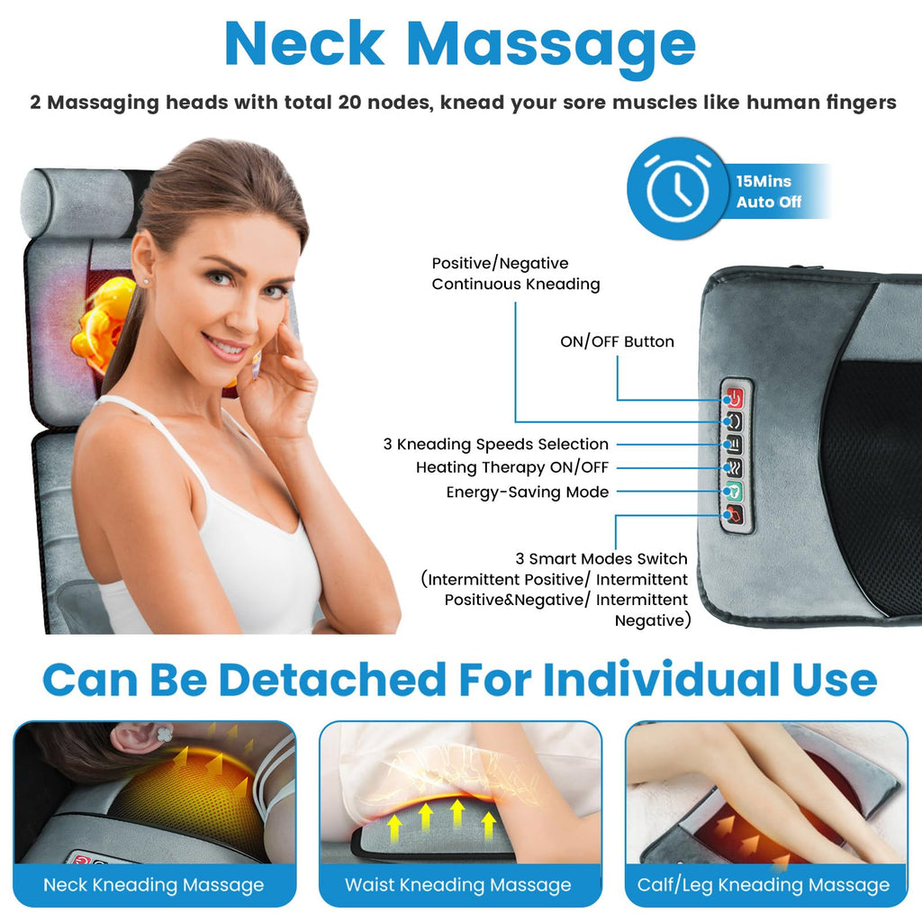 Full Body Massage Mat with Heat U354610