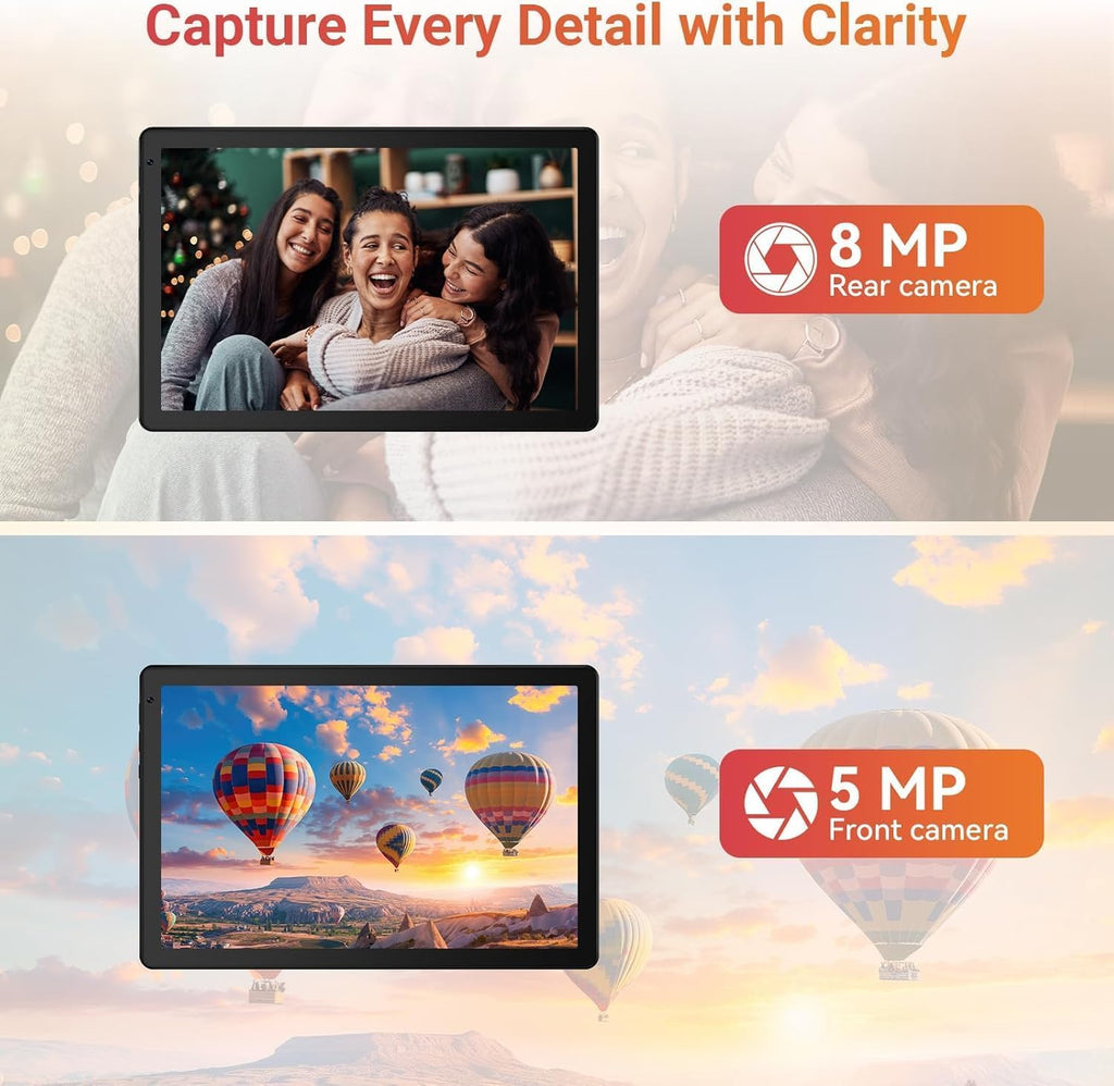 10.1" Android 16 Tablet Octa-core 36GB+128GB Dual Camera Y36472