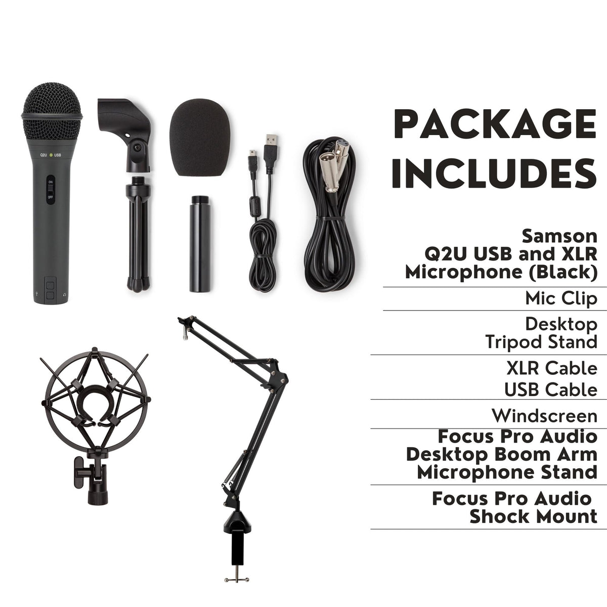 Handheld Dynamic XLR/USB Microphone Z955