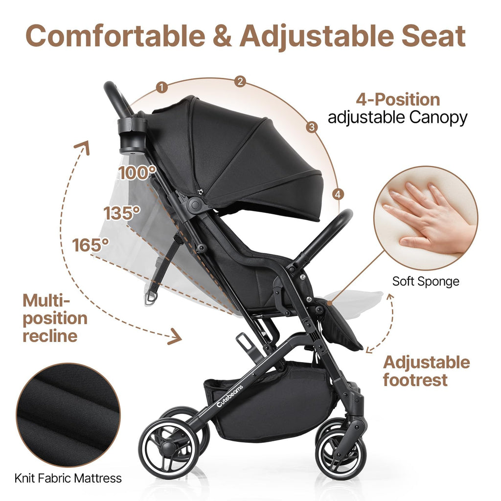 Lightweight Compact Travel Stroller J837