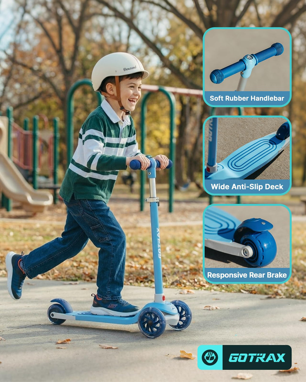Kids 3 Wheels Kick Scooter P8874