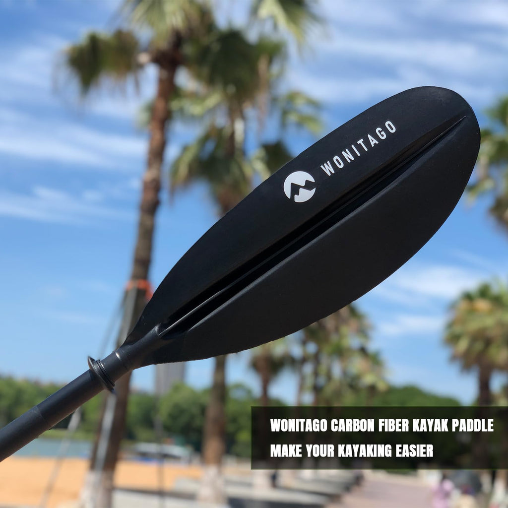 Adjustable Lightweight Carbon Fiber Kayak Paddle J2011