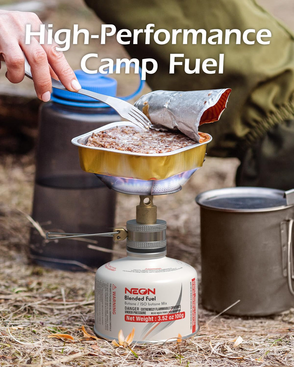Isobutane Fuel Canister 100g F6590