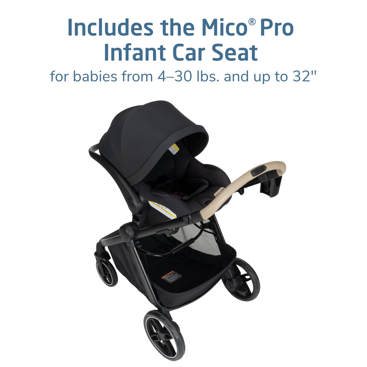 5-in-1 Travel System with Infant Car Seat and Stroller Combo U57974