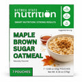 High Protein Instant Oatmeal Mix, 15g Protein, 7 Servings, Maple Brown Sugar D9324