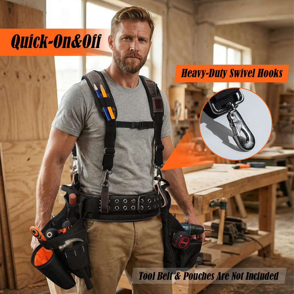 Canvas Tool Belt Suspenders W909