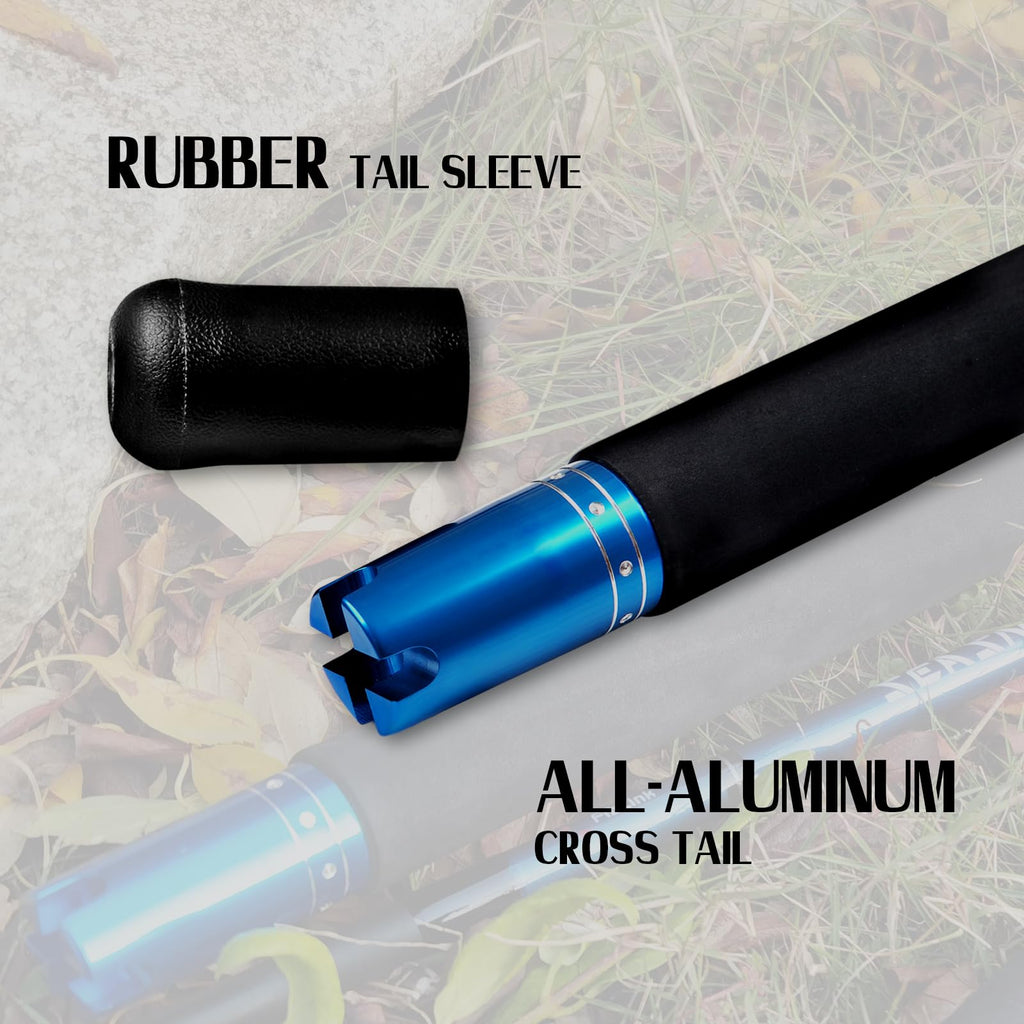 1-Piece 2-Piece Saltwater Trolling Rod Conventional Boat Fishing Pole M7904