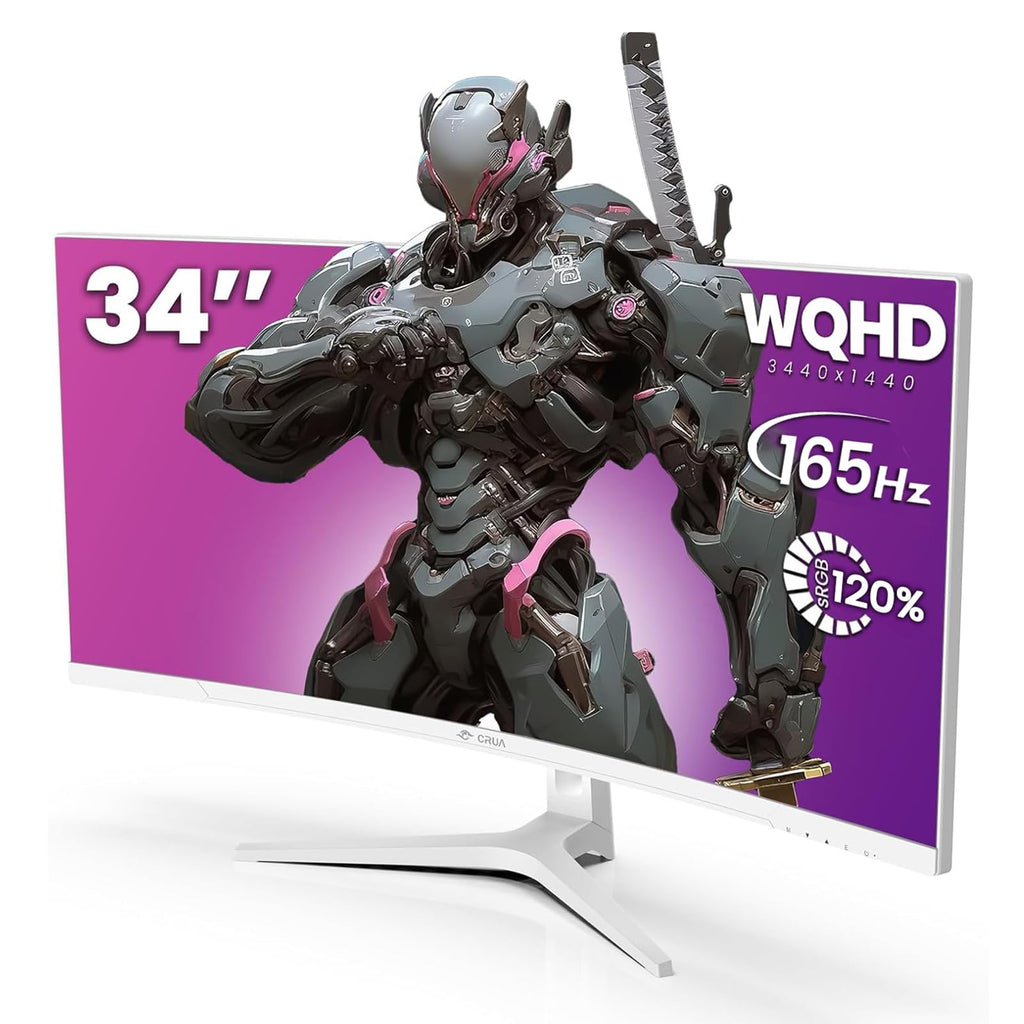 34" White Curved Gaming Monitor U840