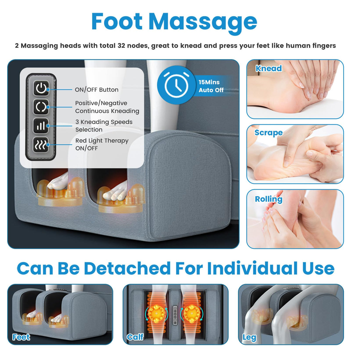 Full Body Massage Mat with Heat U354610