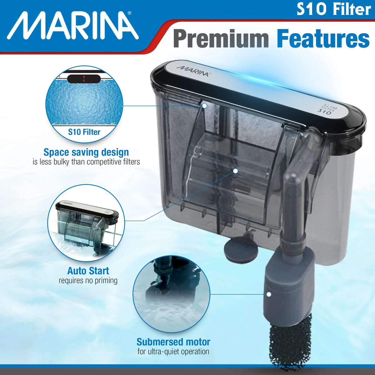 Power Filter up to 10 gallons A95535