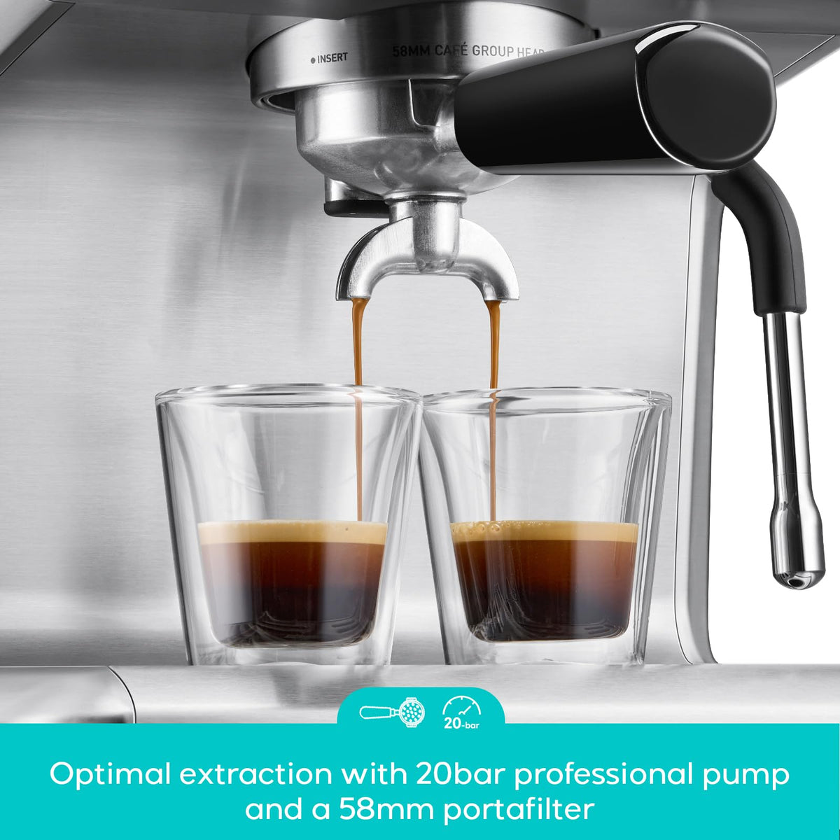 Espresso Machine with Steam Wand H1135