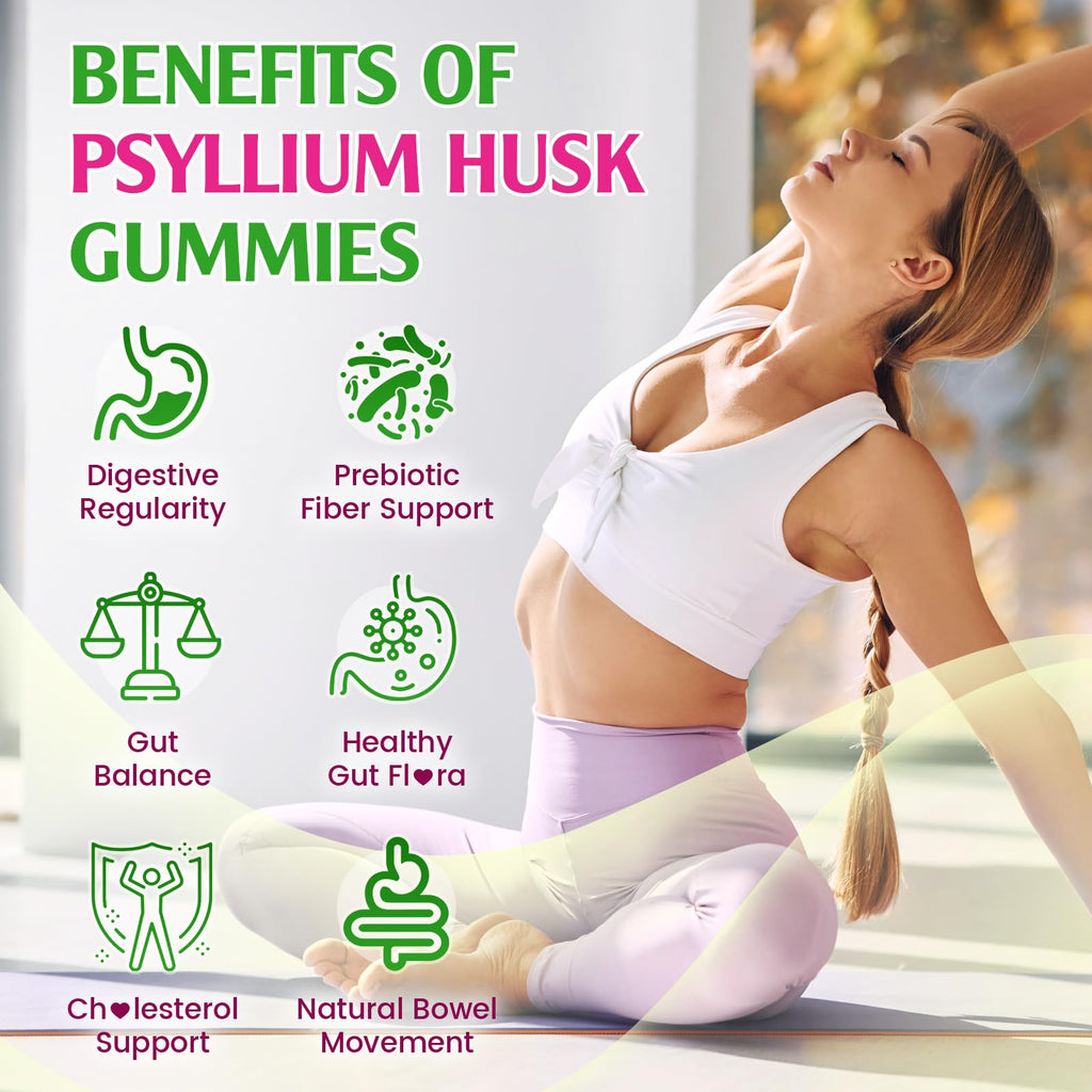 1500mg Psyllium Husk Gummies U768565
