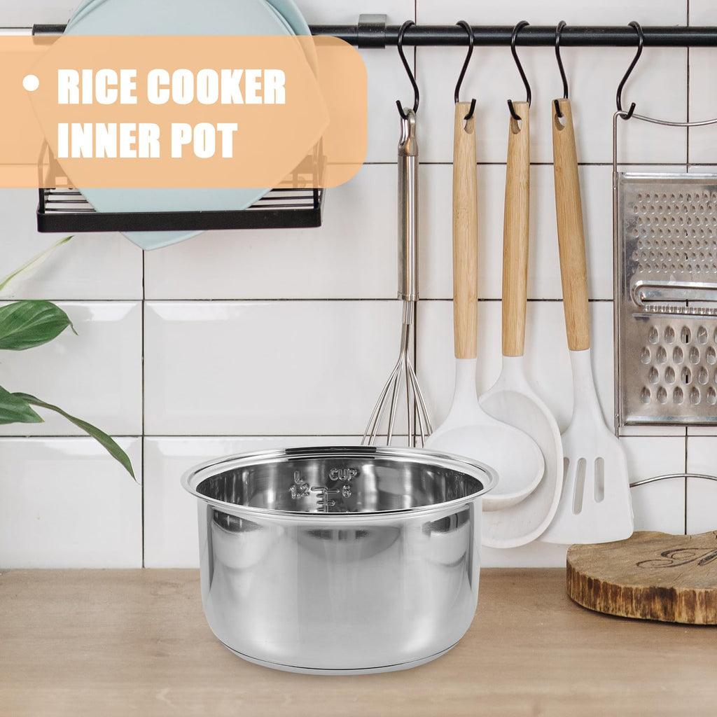 3L Stainless Steel Non-Stick Rice Cooker Inner Pot S341