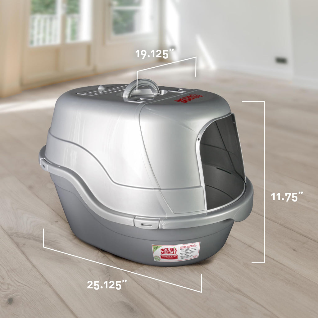 Hooded Flip Top Cat Litter Box with Charcoal Filter I2501