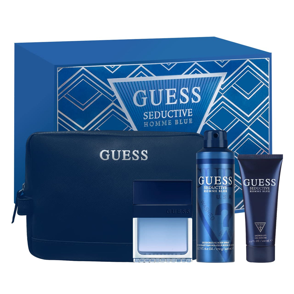 Blue 4 Pc Gift Set D7050