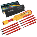 VDE Insulated Torque Screwdriver Set with 8 Bits W333