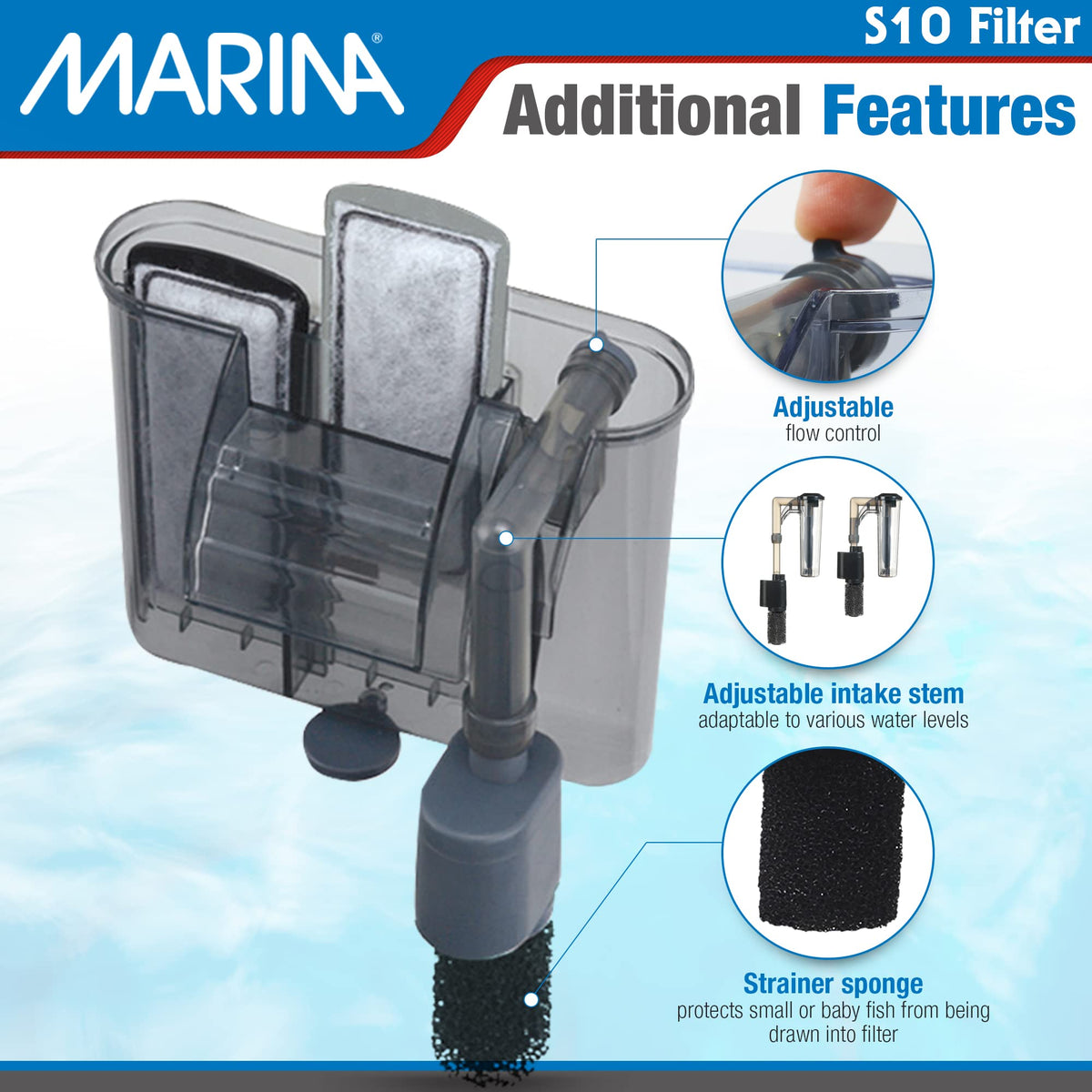 Power Filter up to 10 gallons A95535