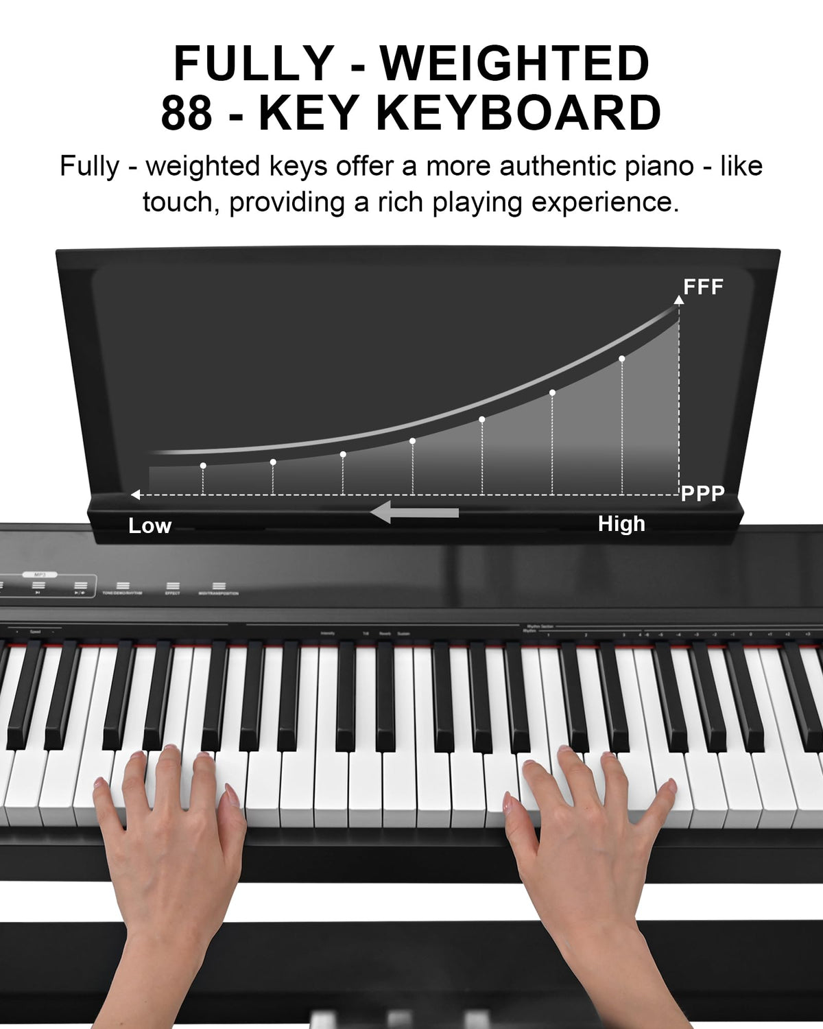 88 Key Weighted Digital Piano X47546