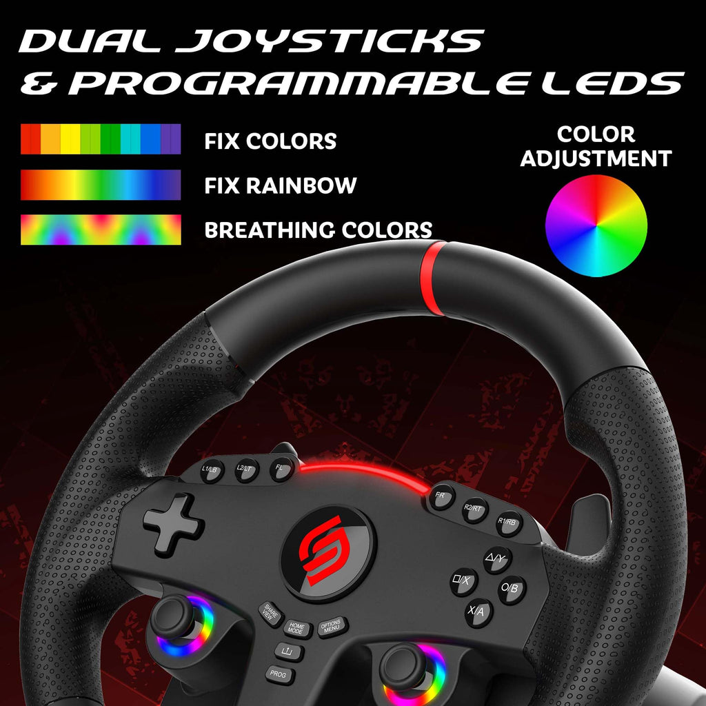 Racing Gaming Steering Wheel D875125