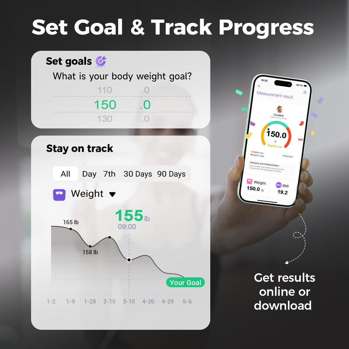 Smart Body Weight BMI Scale T66381