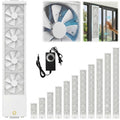 Window Exhaust Fan Reversible Airflow Variable Speed Retractable H384507