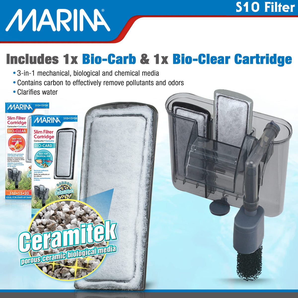Power Filter up to 10 gallons A95535