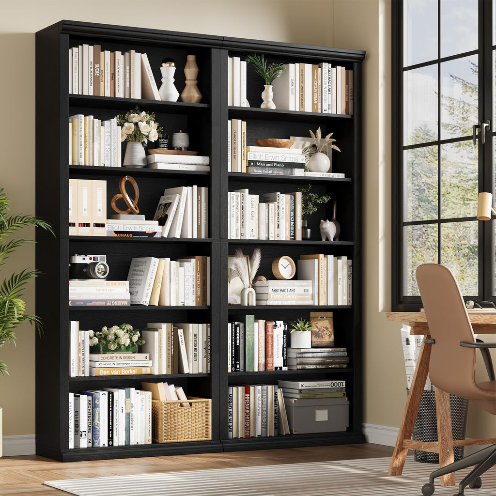 Black Tall Bookshelf W457