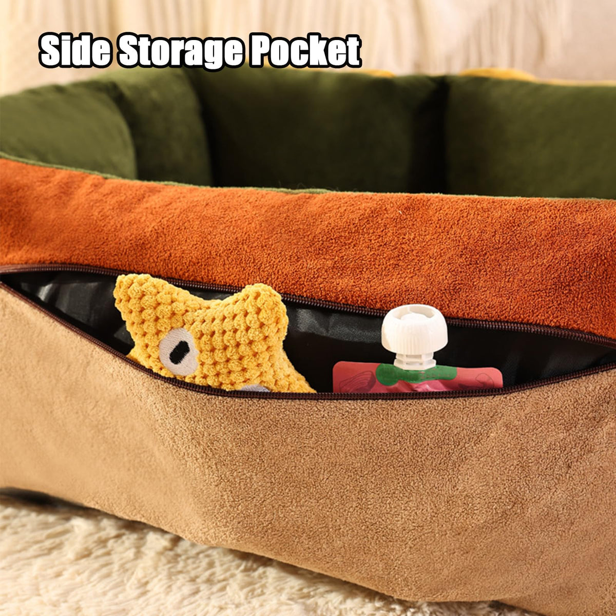 2-in-1 Dog Car Seat for Small Dogs M4128