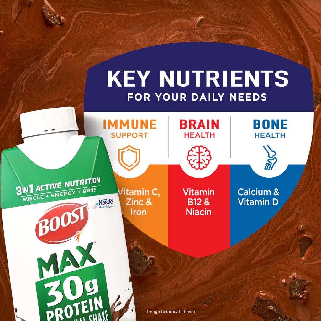 Chocolate Protein Shakes 11 Fl Oz Pack of 18 O13544