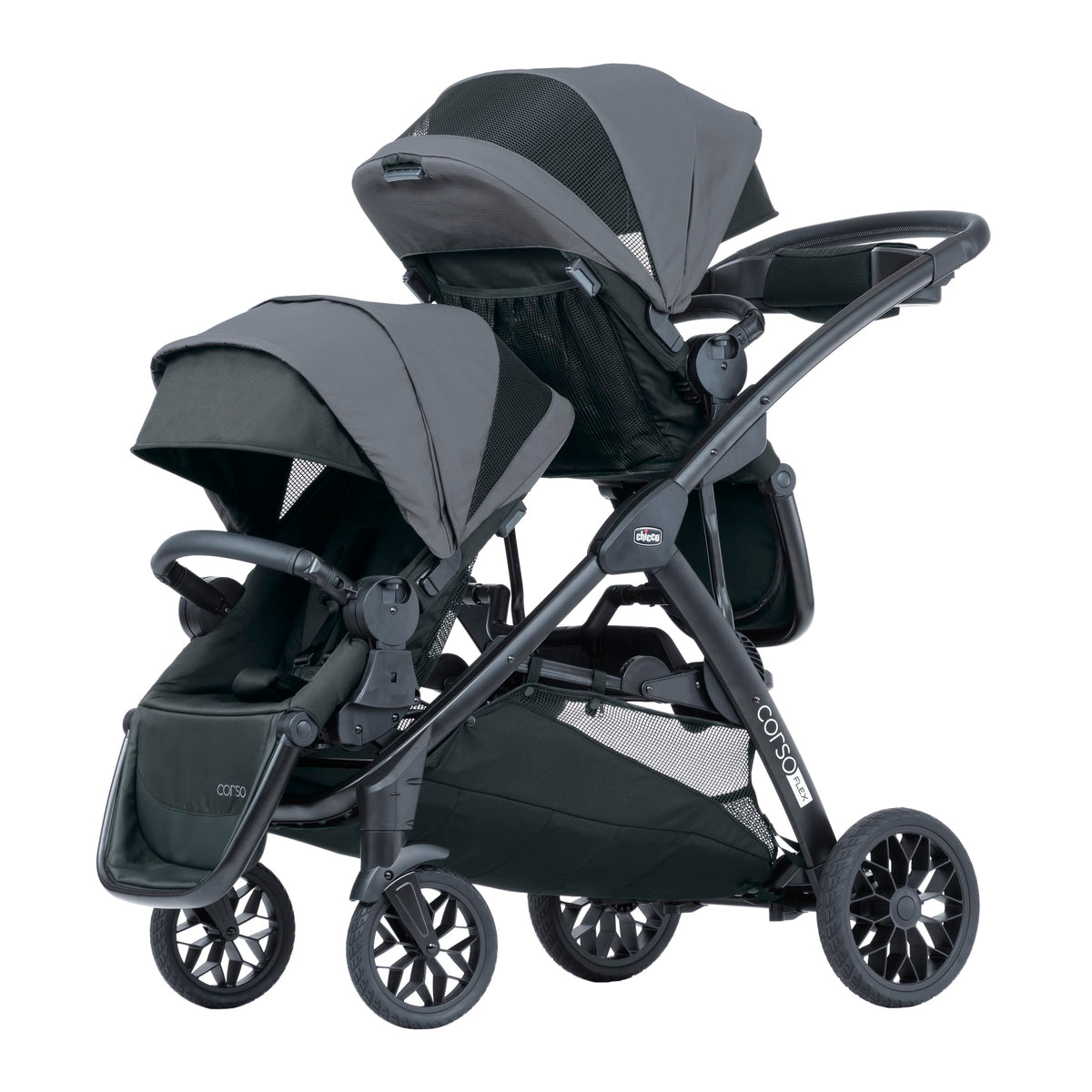 Convertible Stroller with Parent Tray Y709
