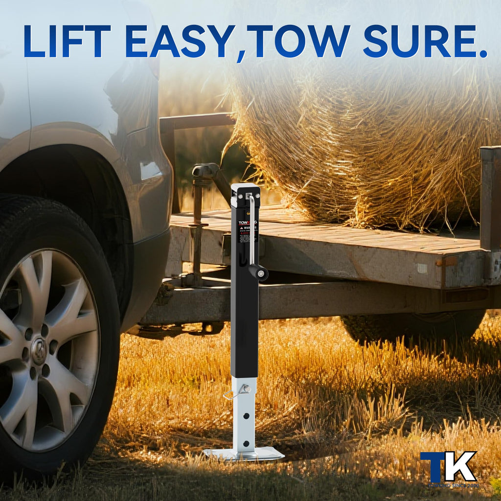 15" Lift Heavy Duty Weld On Trailer Jack L81619