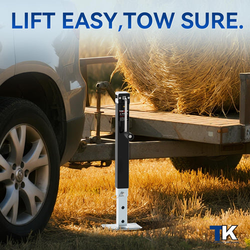 15" Lift Heavy Duty Weld On Trailer Jack L81619