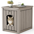 Gray Outdoor Cat House G3208
