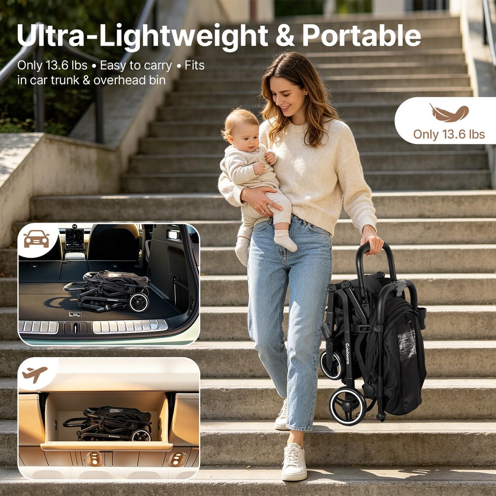 Lightweight Compact Travel Stroller J837