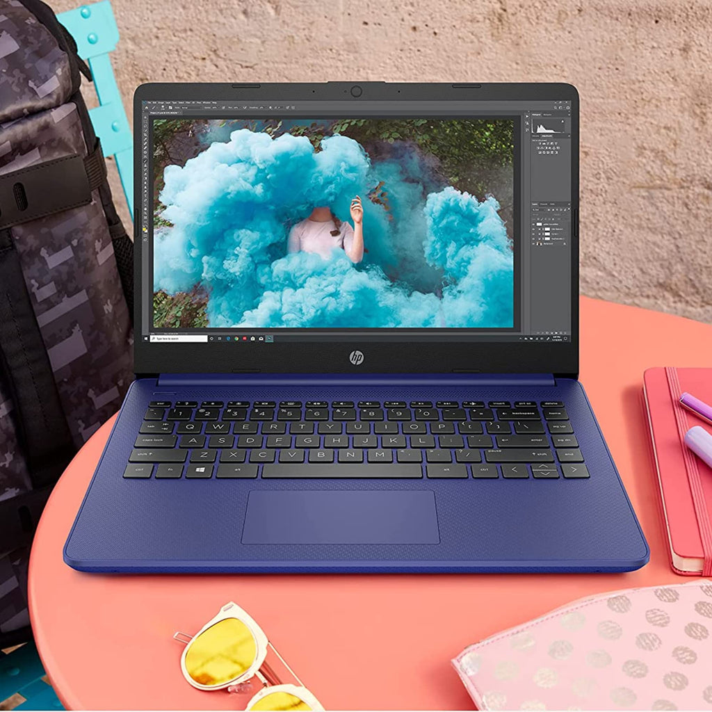 14" HD Laptop, Intel Celeron, 4GB Memory, 64GB eMMC, Blue C6123