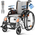 Ultra Lightweight Foldable Wheelchairs 23lb Frame H10034