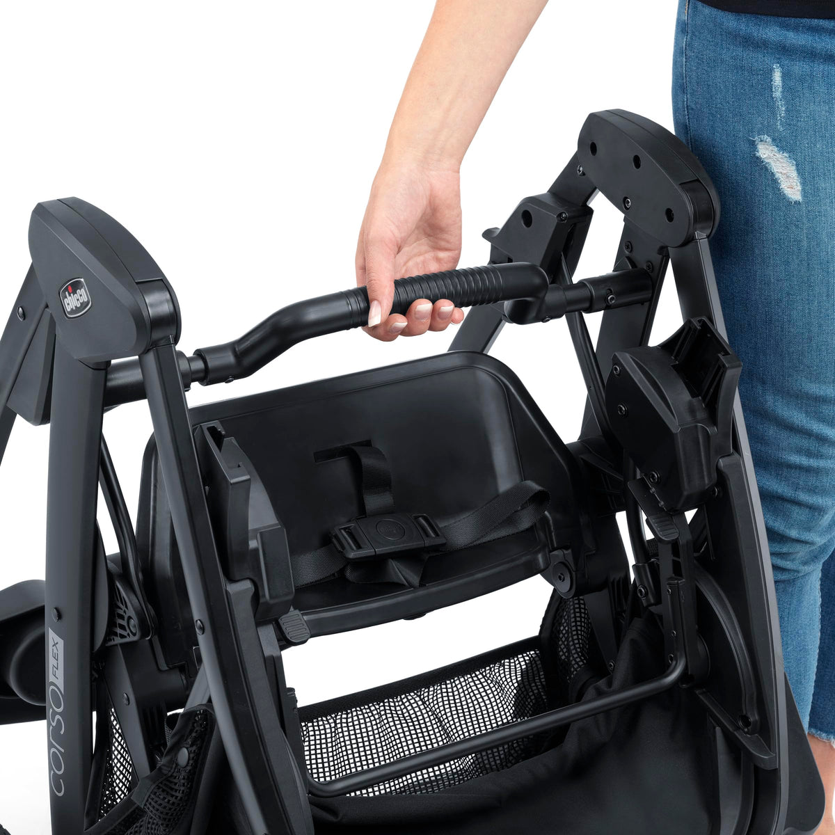 Convertible Stroller with Parent Tray Y709