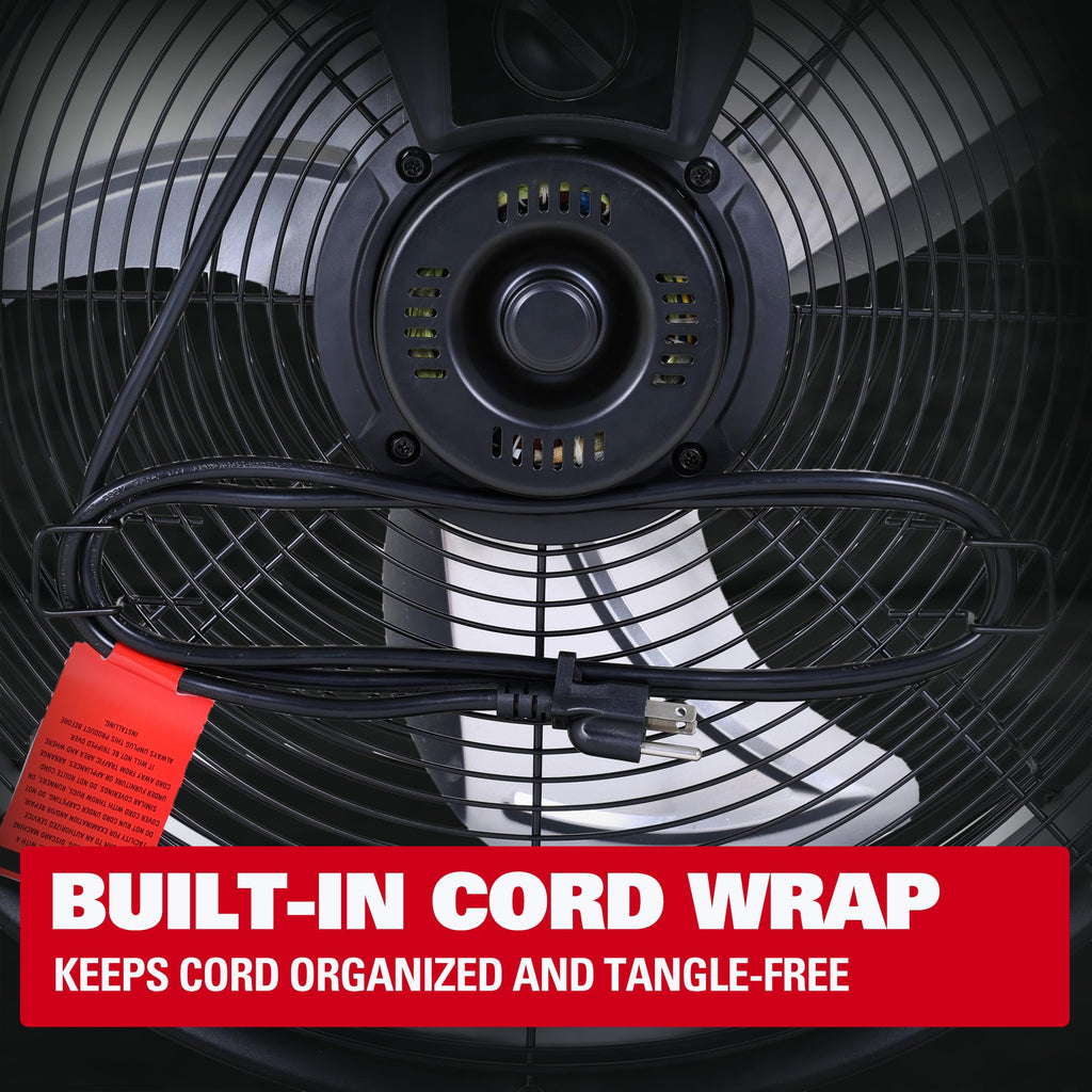 20-Inch 2300 CFM 3-Speed Industrial Drum Fan M54088