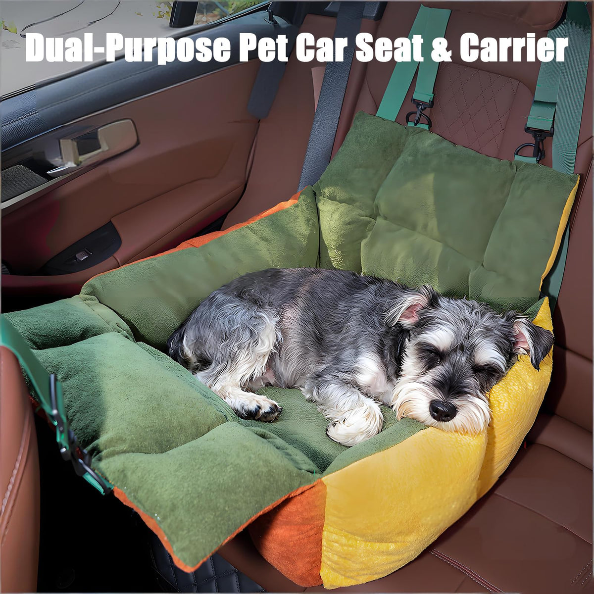 2-in-1 Dog Car Seat for Small Dogs M4128